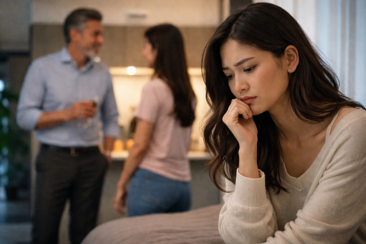 Đang học năm cuối đại học, tôi hốt hoảng nhận ra yêu thầm bố của bạn thân